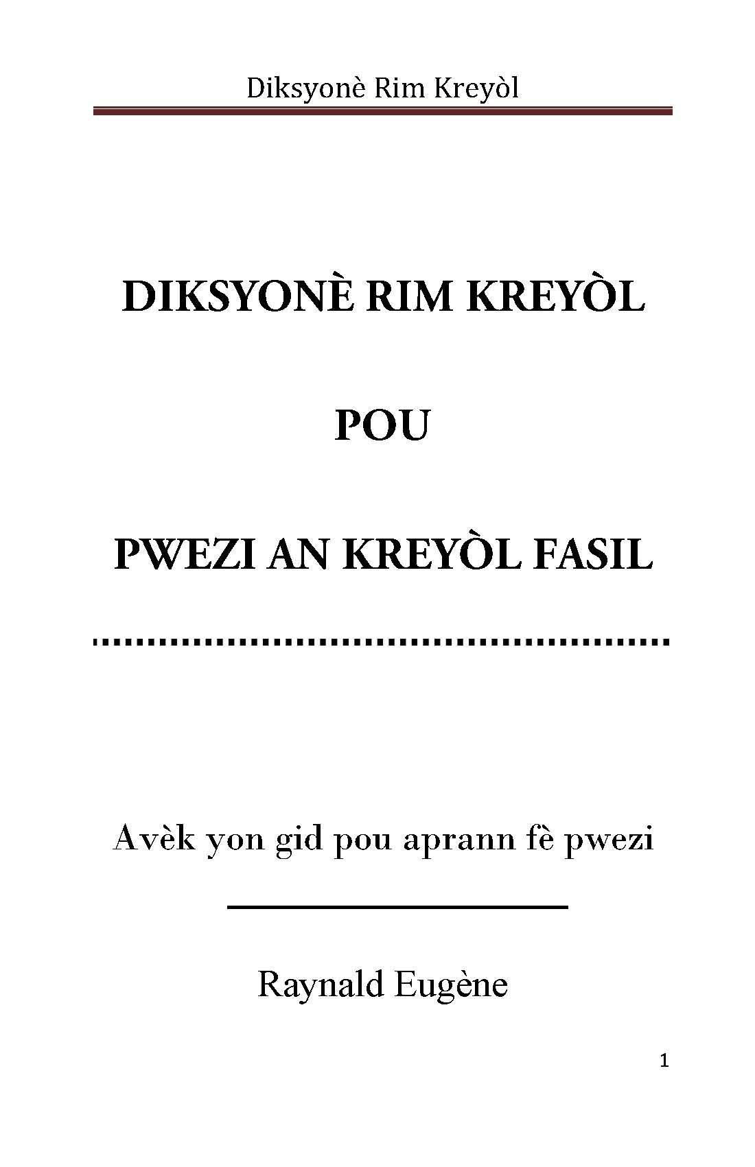 pwezi kreyol pdf